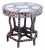Inlaid Wood and Marble Table, China, 1800s For Sale
