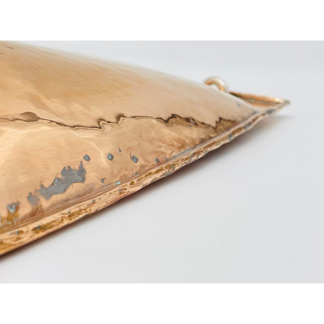 1980s Large Center/Serving Bowl by Emilia Castillo, Mexican Modernism Silversmith For Sale - Image 17 of 18