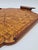 Mid-20th Century Wooden Tray with Geometric Inlay and Handles, 1950s For Sale - Image 4 of 9