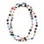 Chanel Long Multicolor Beaded and Faux Pearl Necklace For Sale