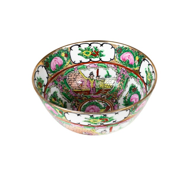 20th Century Chinese Porcelain Rice Bowl, Macao For Sale - Image 6 of 7