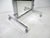 Mid 20th Century Full Length Rolling Chrome 2 Sided Dressing Mirror For Sale - Image 5 of 9