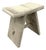 Late 20th Century Contemporary Cowhide Low Stool For Sale