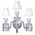 Collection Regina Wall Lamp in Metal and Crystal by Jago For Sale - Image 14 of 14