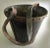 Brown English Leather and Copper Fire Bucket For Sale - Image 8 of 8