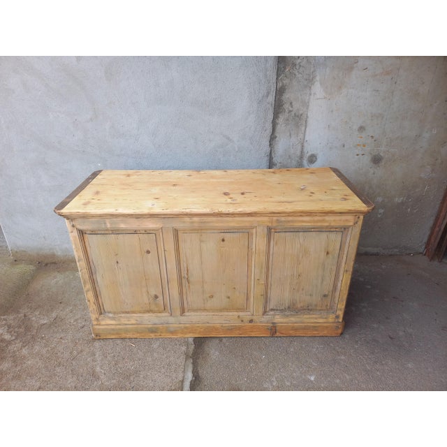 Vintage Fir Store Counter For Sale - Image 15 of 18