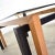 Vintage Pietro Costantini Italian Postmodern Cherry, Black Lacquer & Glass Dining Table For Sale In Los Angeles - Image 6 of 8