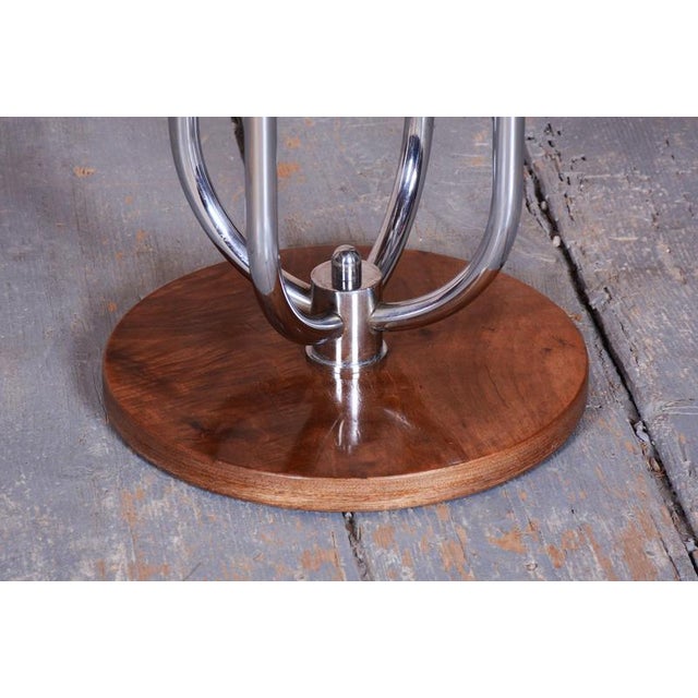 1930s Bauhaus Flower Stand attributed to J. Halabala for Up Závody, Czech, 1930s For Sale - Image 5 of 11