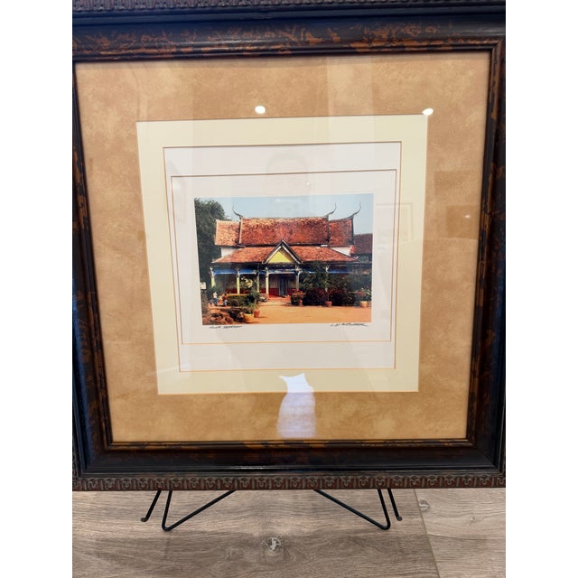 Photograph signed by L.M. Buescher, titled “Monk’s Retreat.”