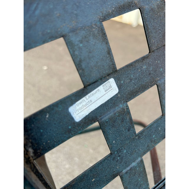 Metal Beautiful Metal Patio Set Table and 4 Chairs * For Sale - Image 7 of 7