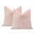 Not Yet Made - Made To Order 20" Paloma Cut Velvet Blush Pillows - a Pair For Sale - Image 5 of 5