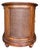 English Lexington Tommy Bahama Cayman Drum Table With Rattan & Louvered Door For Sale - Image 3 of 10