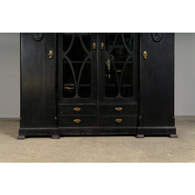 Art Nouveau Display Bookcase For Sale - Image 9 of 18