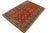 Shabby Chic Shabby Chic Shirwan Red/Gray Wool Rug - 4'3''x5'11'' For Sale - Image 3 of 10