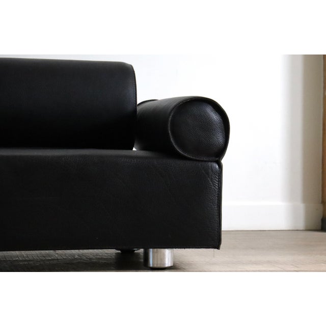 Sofa Daybed in Buffalo Leather by Marzio Cecchi, Italy, 1970s For Sale - Image 9 of 16