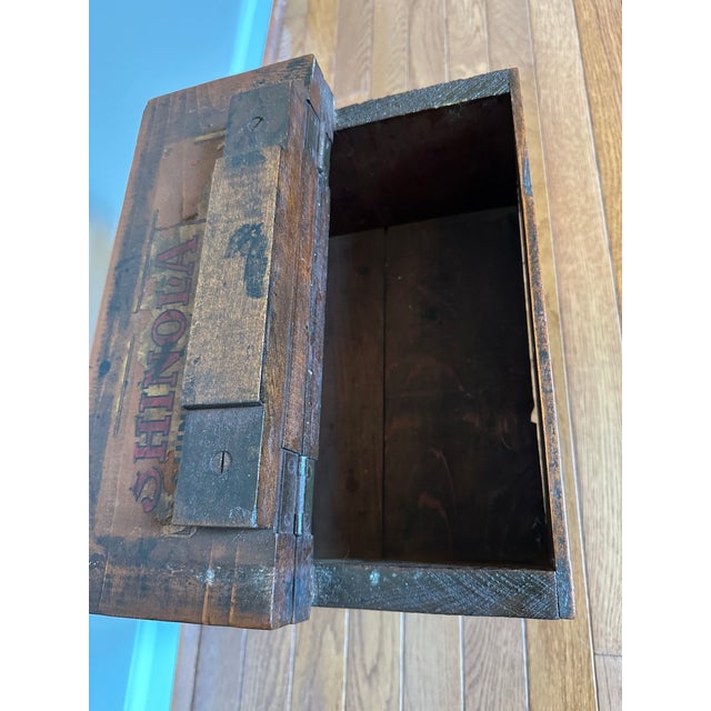 Early 20th Century Vintage Shinola Shoe Shine Box For Sale - Image 5 of 7