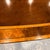 Wood Antique Multi Banded Mahogany Double Pedestal Dining Table For Sale - Image 7 of 12