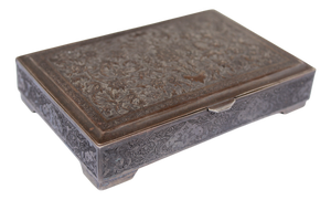 Oriental Silver Cigarette Box, 1910s