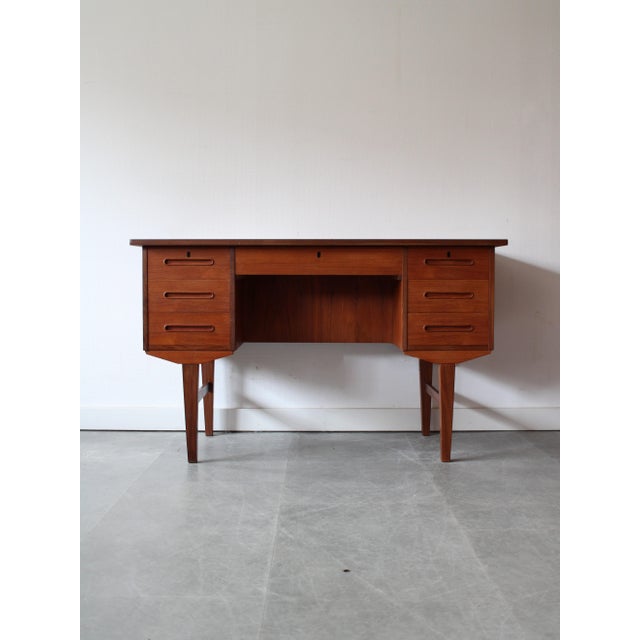 Vintage Danish Desk in Teak, 1960s For Sale - Image 12 of 12