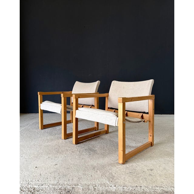 1990s Diana Safari Chair Set by Karin Möbring for Ikea, 1990s, Set of 2 For Sale - Image 5 of 18