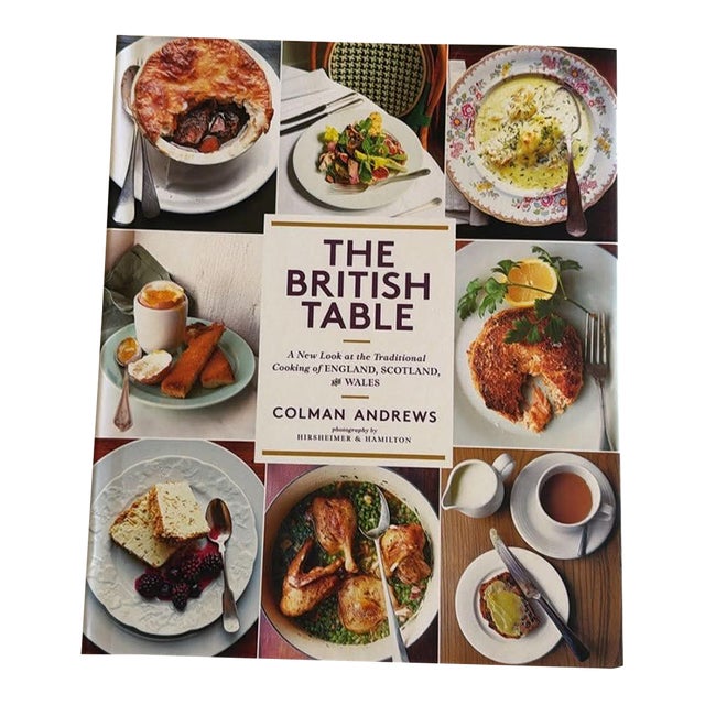 Abrams the British Table Cookbook Colman Andrews Hardcover 2016 For Sale