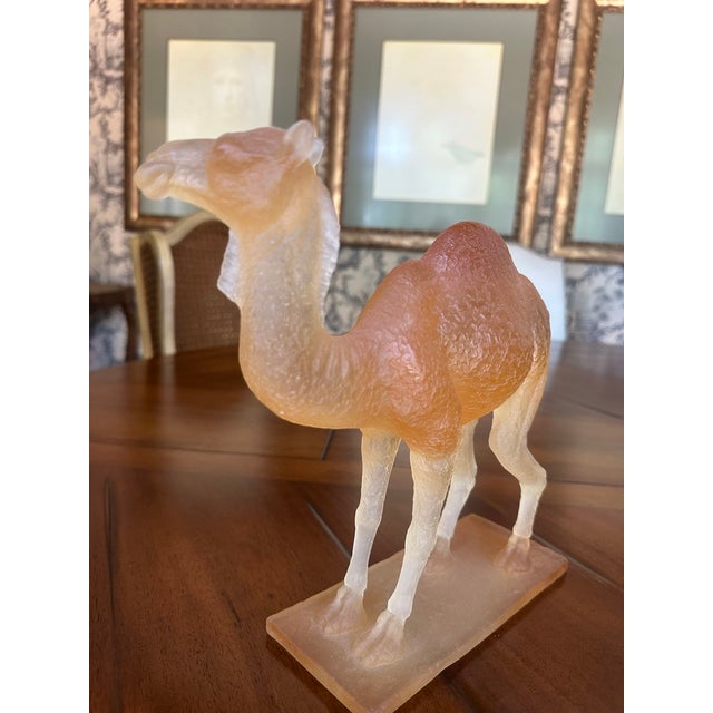 Daum Glass Camel For Sale In Little Rock - Image 6 of 6