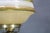Brass Table Lamp with Marble Base and Glass Shade, 1940s For Sale - Image 8 of 13
