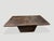 2010s Andrianna Shamaris Impressive Minimalist Carved Coffee Table For Sale - Image 5 of 6