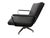 Mid-Century Modern Mid-Century Modern Chromcraft Black Leather Swivel Chair For Sale - Image 3 of 7
