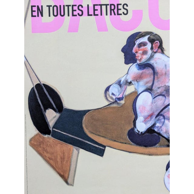 Male Nude Offset Lithographic Poster after Francis Bacon For Sale - Image 5 of 6