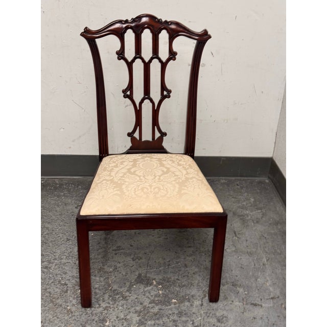 Henkel Harris Chippendale Side Chair, Style No. 1228 For Sale In San Francisco - Image 6 of 12