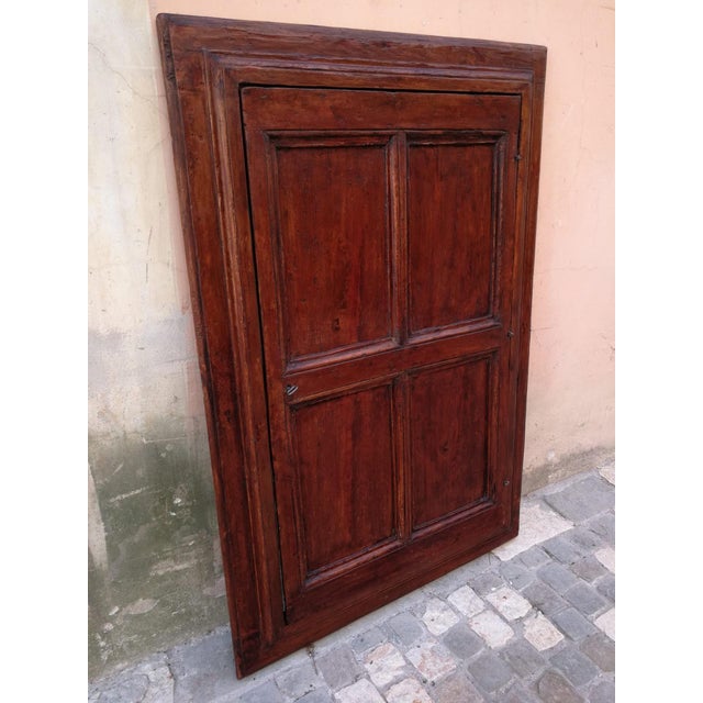 Antique Italian Wall Cabinet, 1600s For Sale - Image 3 of 8