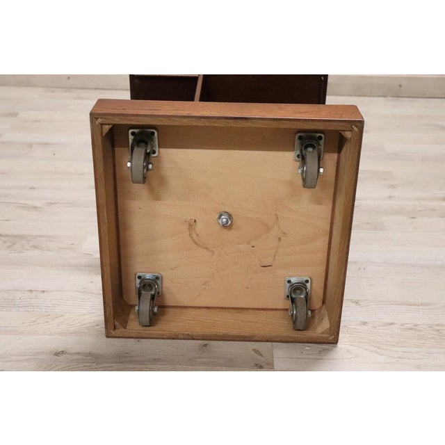 1960s Wooden Modular Revolving Bookcase, 1960s For Sale - Image 5 of 9