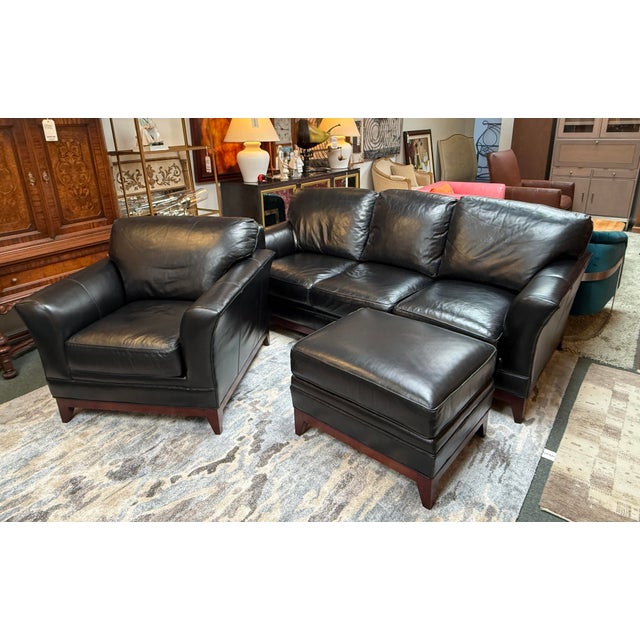 Traditional Stickley Keeler Living Room, Set of Three For Sale - Image 3 of 12