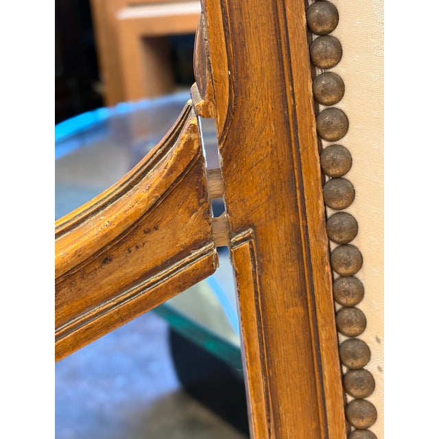 Pair of Antique French Style Chairs For Sale - Image 10 of 11