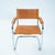 Mid-Century Modern Metal Cantilever in Cognac Brown Leather, 1970s, Set of 4 For Sale - Image 6 of 18