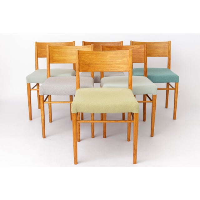 Vintage Beech Dining Chairs, Germany 1970s, Set of 6 For Sale - Image 10 of 10