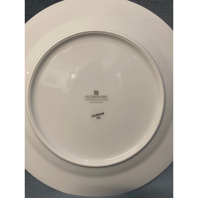 Flowering Meadow by Gorham Dinner Plate and Large Soup Bowl- 2 Pieces For Sale - Image 11 of 18