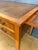 1940s English Georgian Revival Walnut Writing Desk with Drop Leaves, Mid-20th Century For Sale - Image 5 of 12
