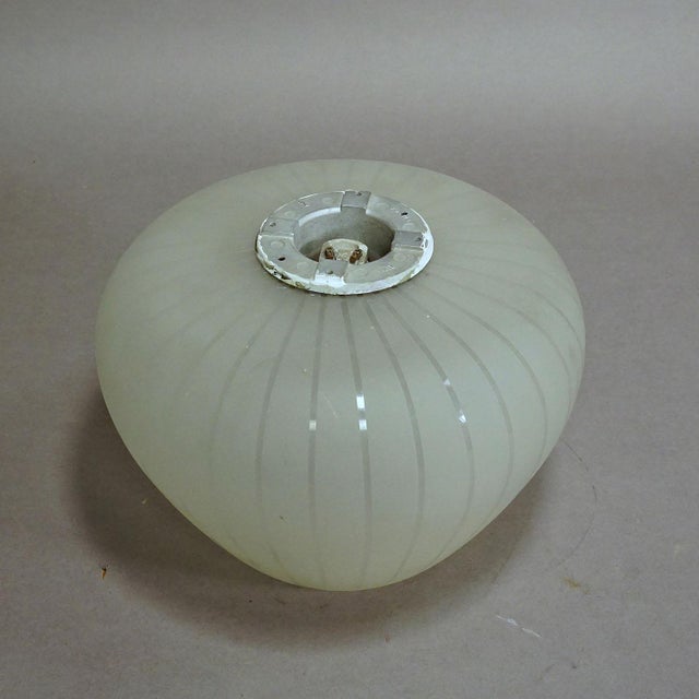 Bauhaus Vintage Bauhaus Light Fixture Designed by Wagenfeld Peill & Putzler, Stella, Germany, 50s For Sale - Image 3 of 5