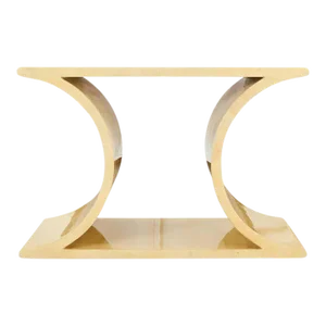 Lacquered Parchment Console or Cocktail Table by Sally Sirkin Lewis