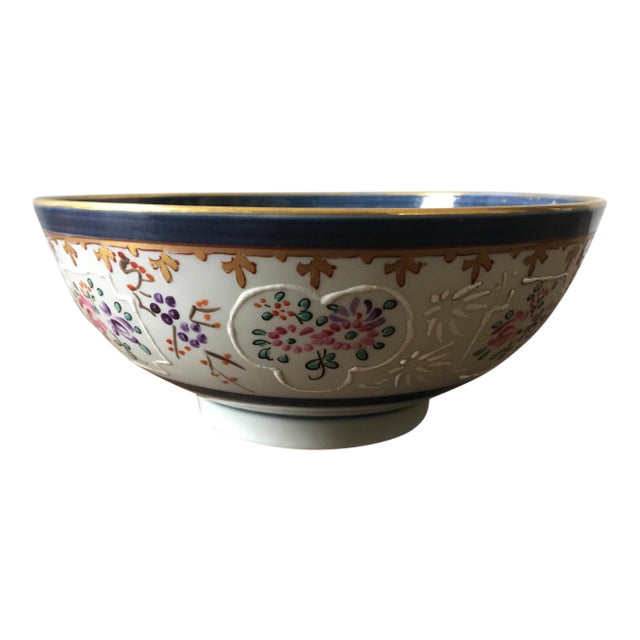19th Century French Samson Porcelain Bowl For Sale