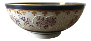 19th Century French Samson Porcelain Bowl
