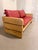 Wood and Red Leather Sofa from Sprenger Möbel, Switzerland, 2000s For Sale - Image 15 of 18