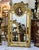 French Gold Leaf Mirror – Ornate Gold Frame With Portrait Detail For Sale - Image 4 of 4