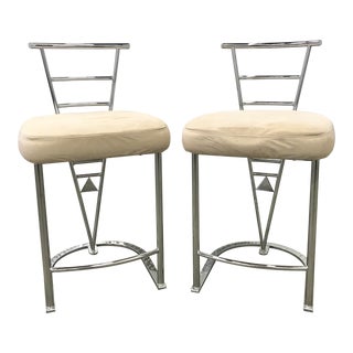 1990s Vintage Design Institute of America Stools - a Pair For Sale