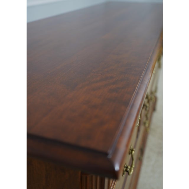 Stickley Chippendale Style Cherry Bedroom Dresser For Sale In Philadelphia - Image 6 of 18