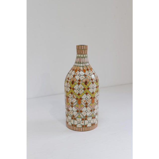 Swedish Folk Art Mosaic Vase, 1970s For Sale - Image 16 of 16