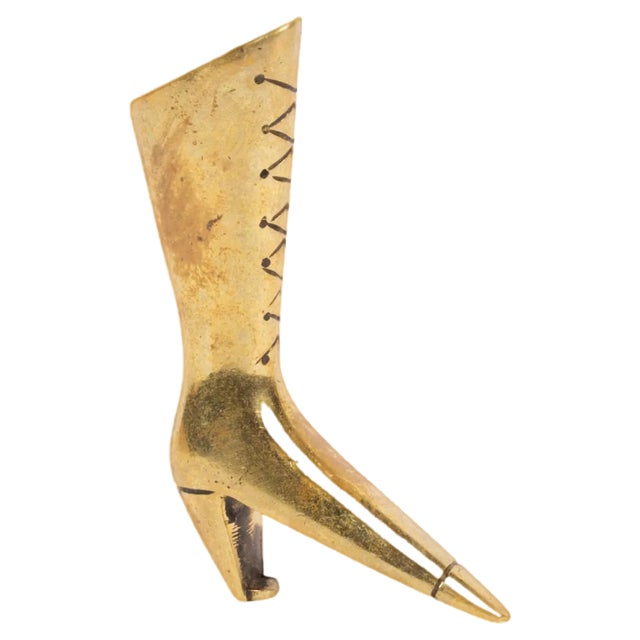 Bottle Opener Shoe by Carl Auböck, Austria, 1960s For Sale