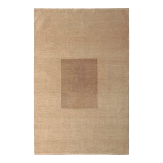 Bauhaus Style Rug Beige Brown Mid-Century Modern by Rug & Kilim, 8x10 For Sale